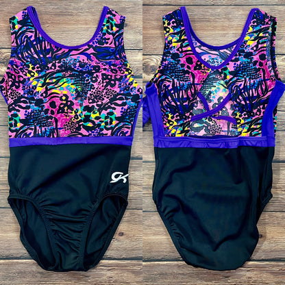 GK Animal Print Leotard: Adult X-Small