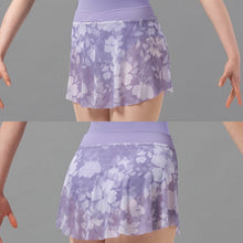 Load image into Gallery viewer, Chevron Floral Mesh Skirt #MS 162
