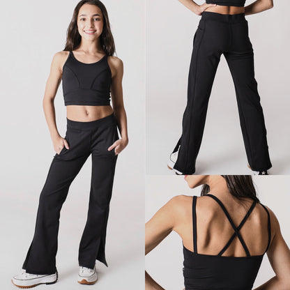 Evolve Empower Top &  Flare Leggings Separates  No