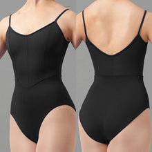 Load image into Gallery viewer, Chevron Ribbed Cami Leotard #M 4043LM
