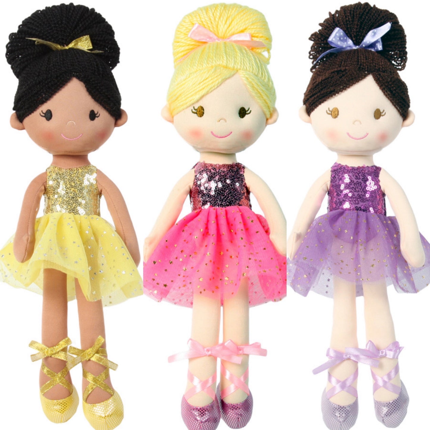 14" Adorable Ballerina Dolls