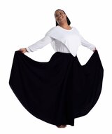 Body Wrappers Long Praise Circle Skirt #502