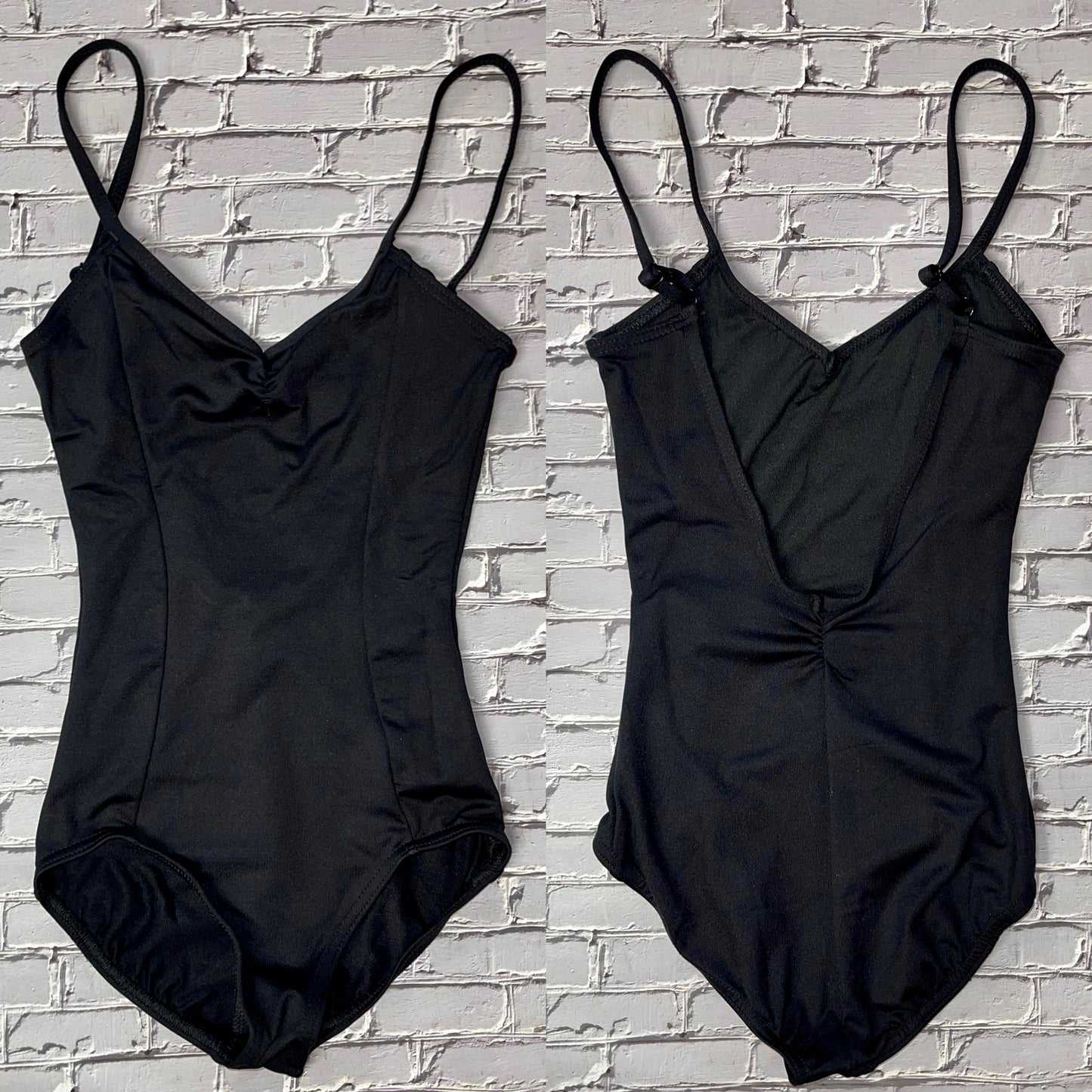 V-Neck Camisole Leotard SE1018