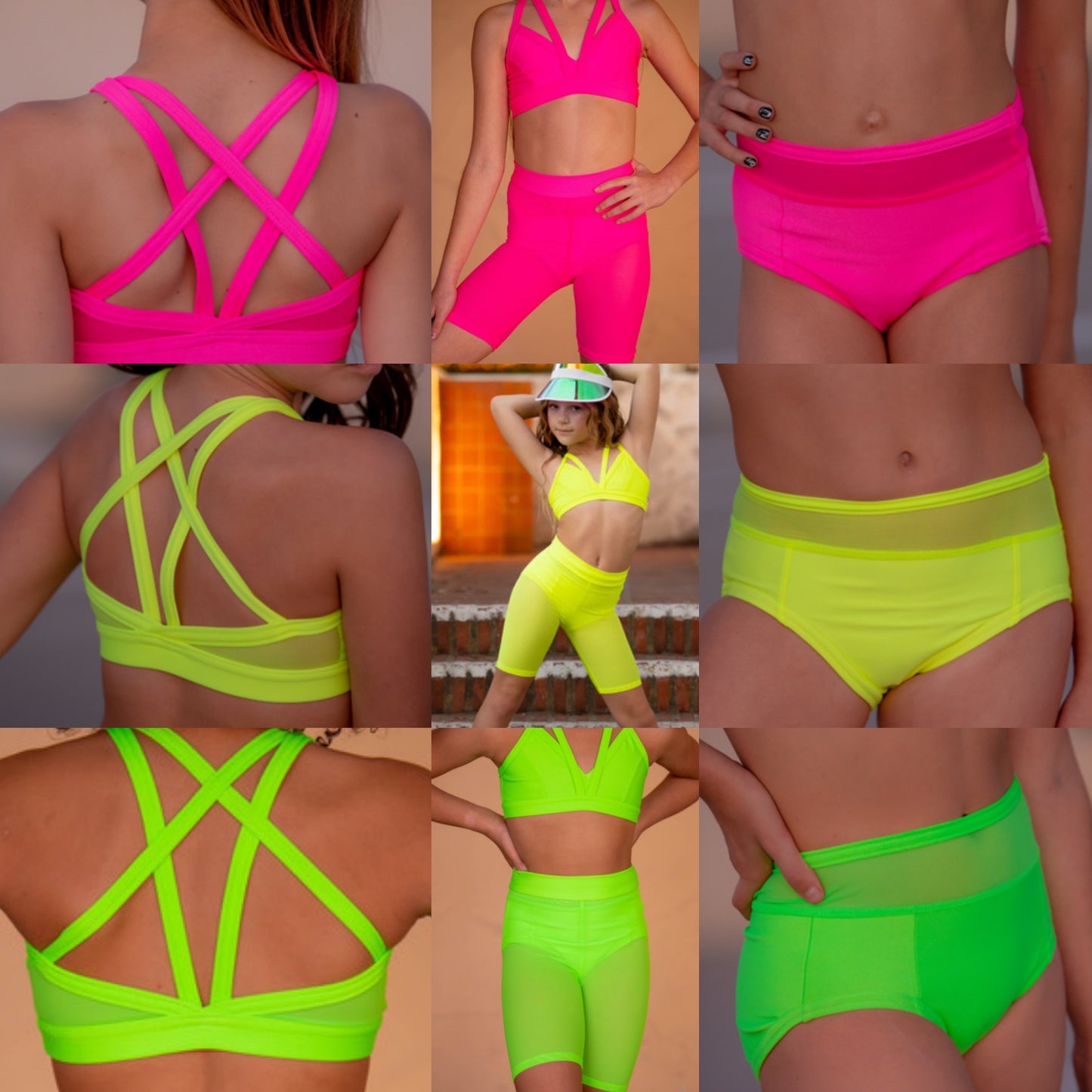 Neon Convention Separates (Pink, Green, Yellow, Orange)