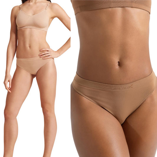 Seamless Thong with Antimicrobial Protection #3678