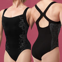 Load image into Gallery viewer, Lace Wide Strap Cami Leotard #L 0265
