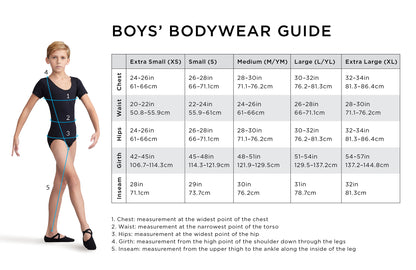 Capezio White Short Sleeve Shirt: Boy Large