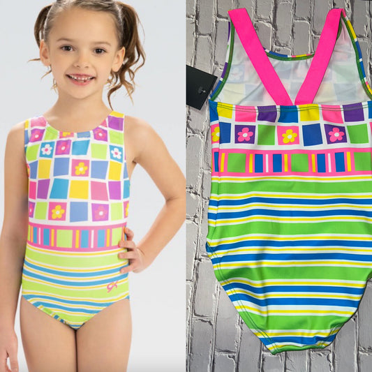 GK Blooming Leotard: Child 4-6