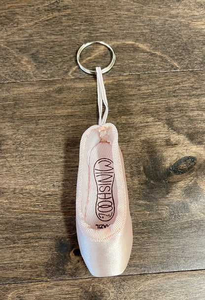 Pointe Shoe Keychain