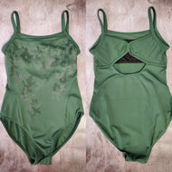 Scoop Neck Camo Camisole Leotard #L4677