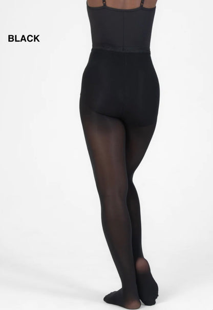 Body Wrappers Total Stretch Seamless Footed Tights #C30- A30