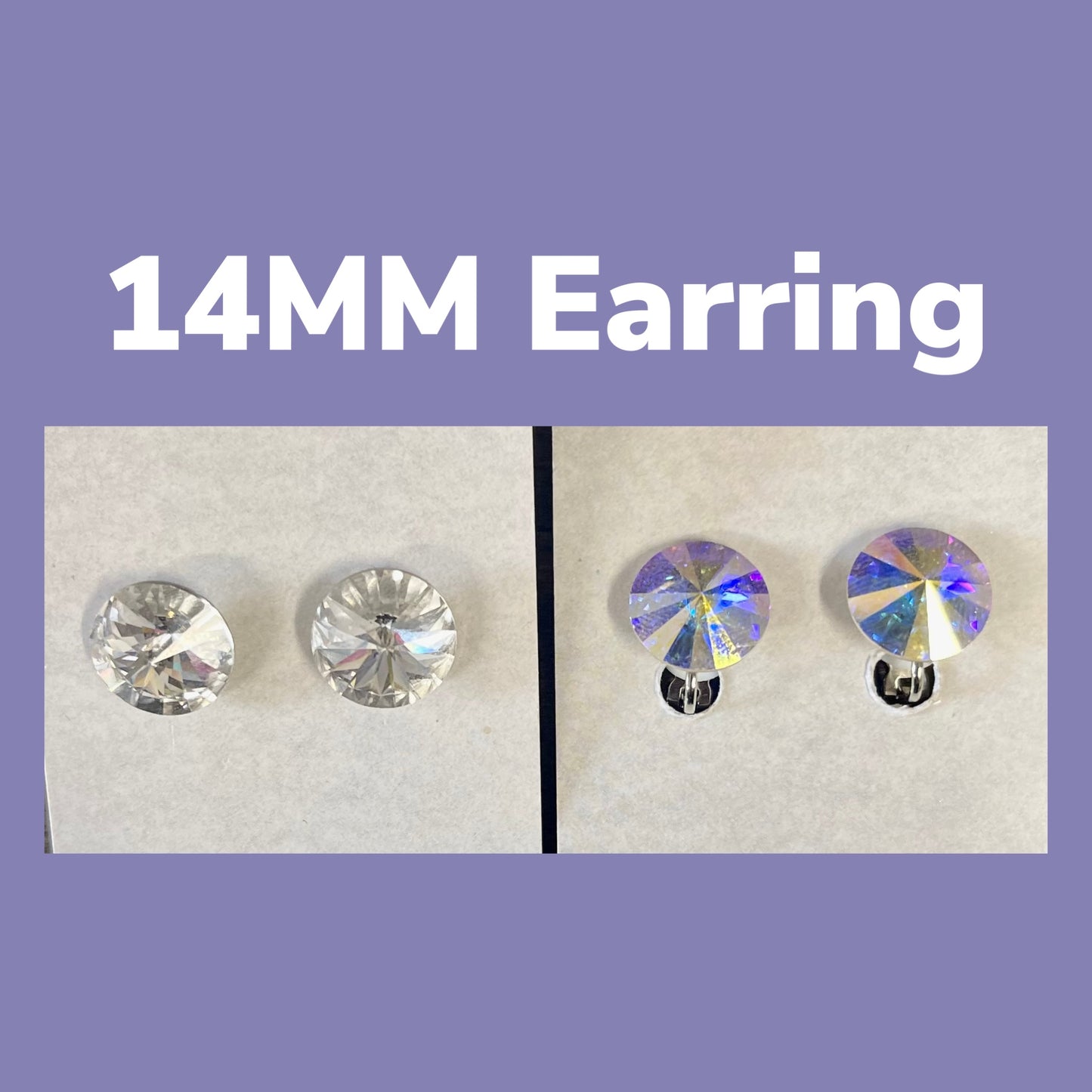 Hypoallergenic Ultra Sparkle Single Stone Earrings