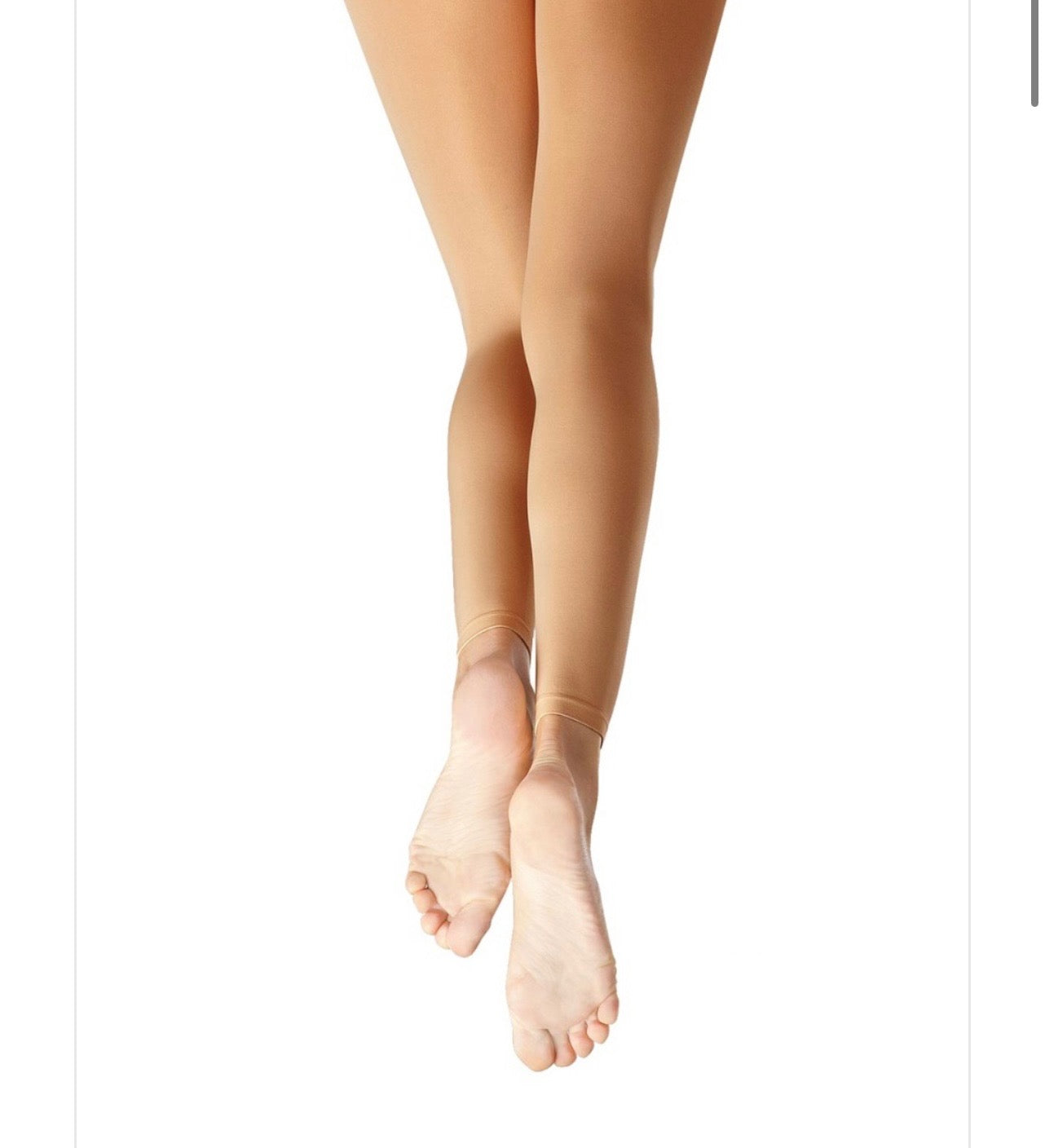 Capezio Ultra Soft Footless Tights # 1917