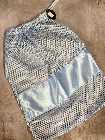 Mesh Pointe Shoe Drawstring Bag