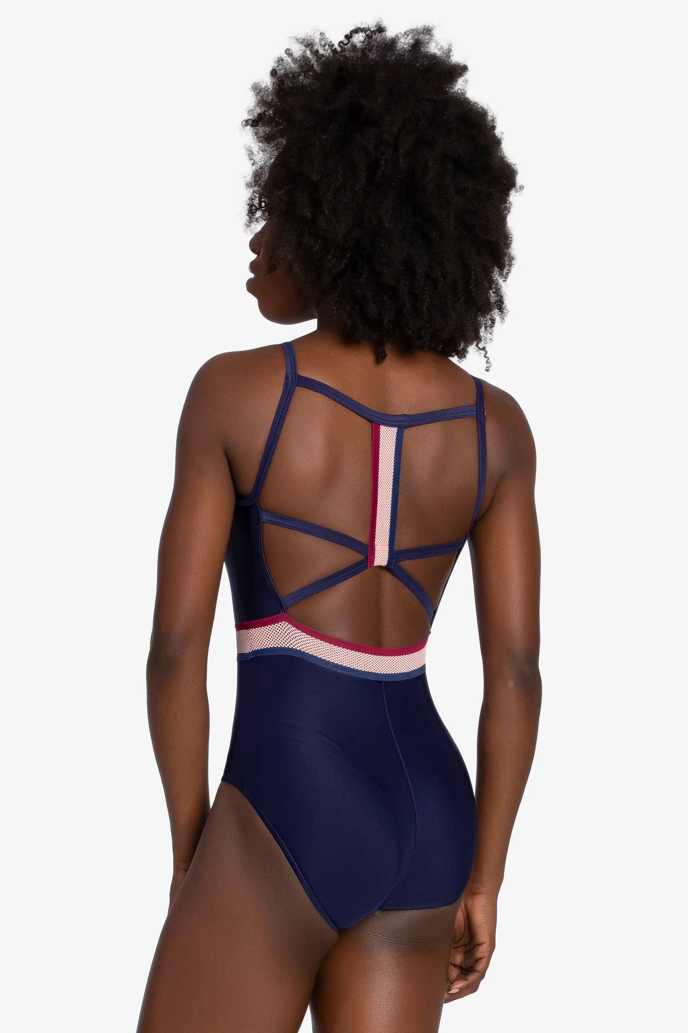 Navy AMCamisole Leotard with #RDE 2526
