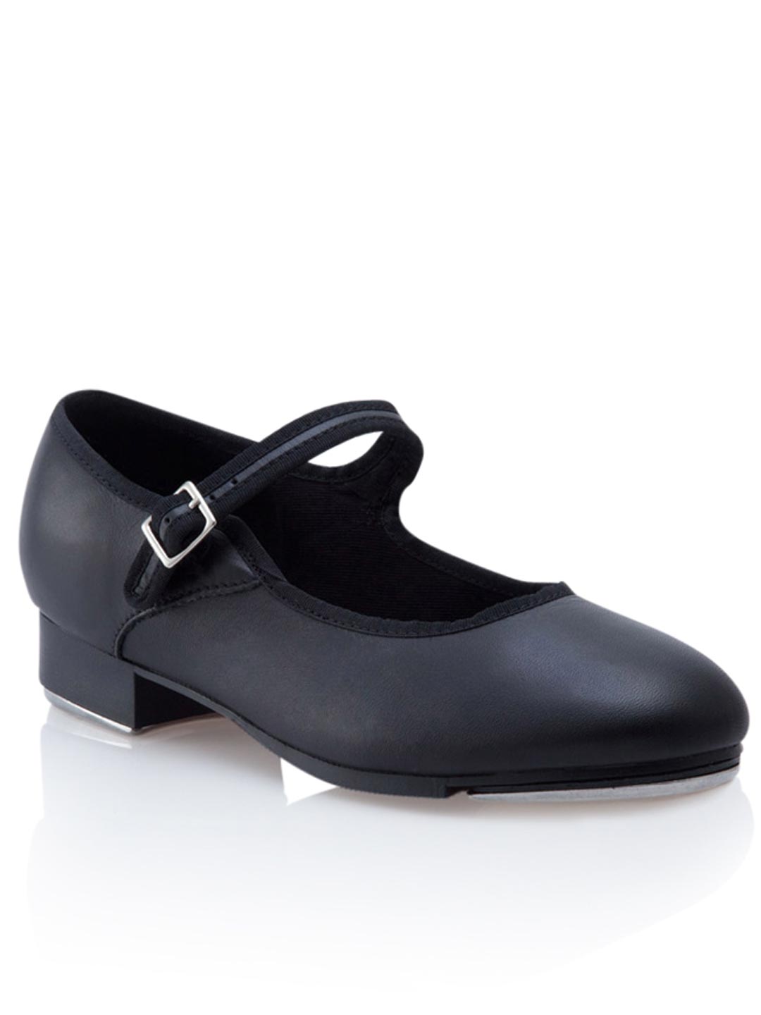 Capezio Mary Jane Buckle Tap Shoes - Black #3800