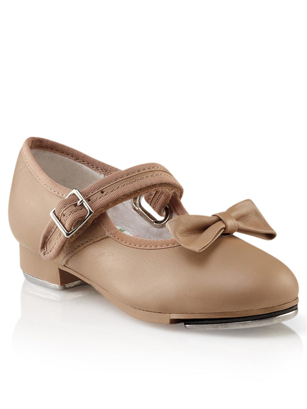 Capezio Mary Jane Buckle Tap Shoes - Caramel #3800