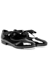 Load image into Gallery viewer, Shuffle Tap Shoe #356 - Black
