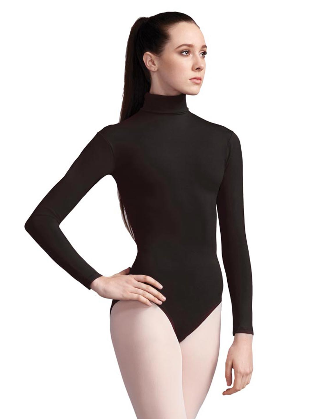 Turtleneck Long Sleeve Leotard #TB123