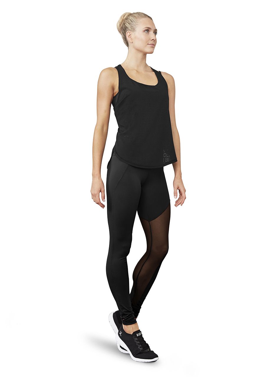 Mesh Panel Stirrup Legging #FP5146