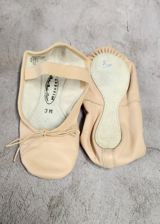 Full Sole Leather Ballet Shoe