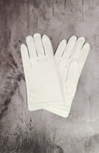 Load image into Gallery viewer, White Satin Gloves
