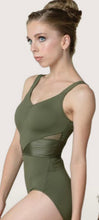 Load image into Gallery viewer, Camisole Ribbed Insert Leotard #22115
