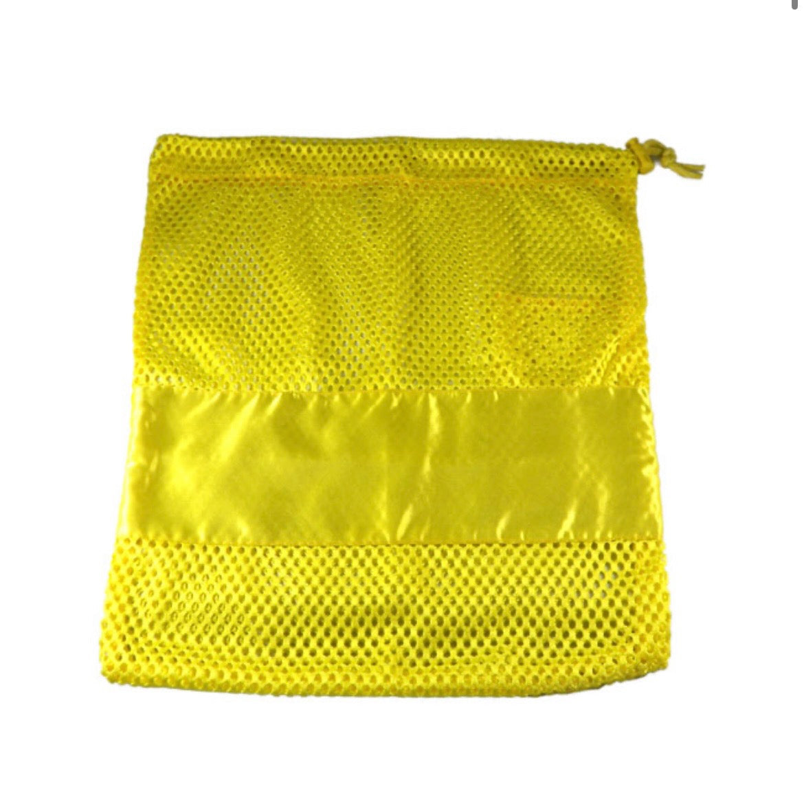 Mesh Pointe Shoe Drawstring Bag