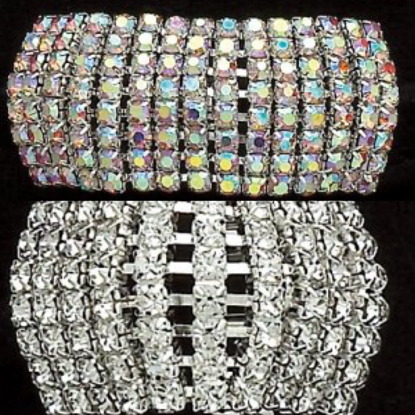 Clear Rhinestone Pony Tail Holder