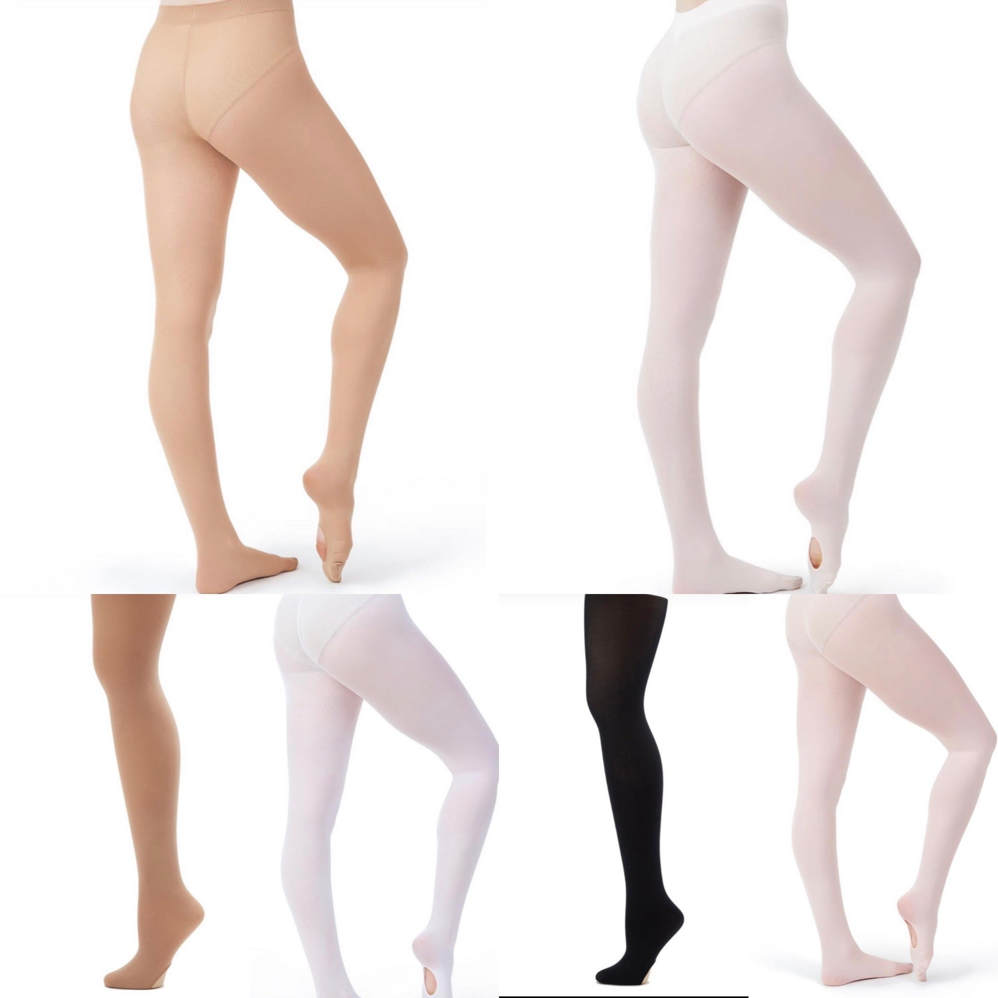 Capezio Ultra Soft Footed Tights Caramel