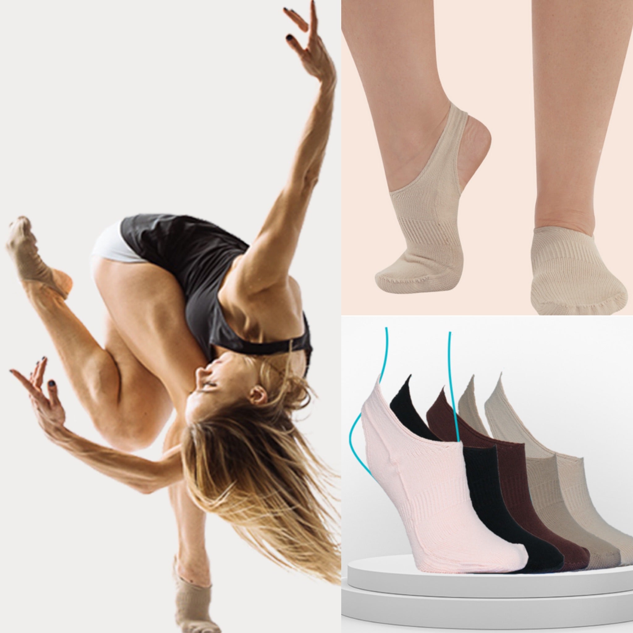 The Apolla Alpha compression socks is a great addition to your collection  #PointeShoes #BalletTips 