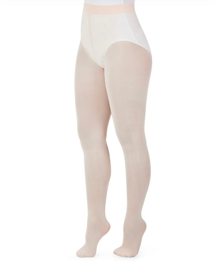Capezio 1915c Ultra Soft Tight Self Knit – Collant Donna In Nylon Ed Elastan – Vestibilità 40-42 – Confezione Da 1