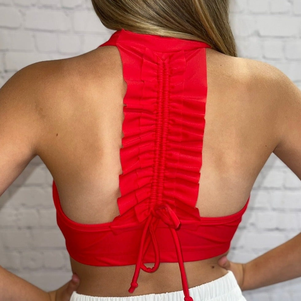 Ruched Back Top